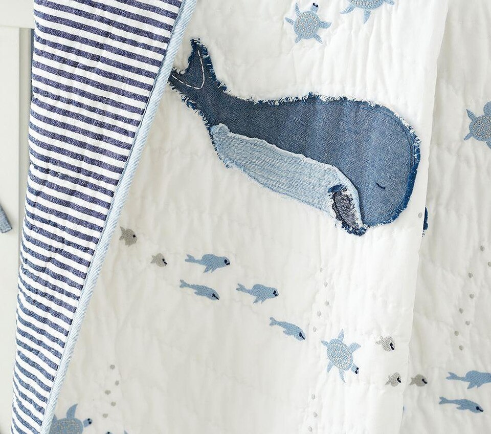 Jack Nautical Baby Bed Linen Pottery Barn Kids AU